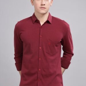 PR3 Shirts 003 – Maroon || Full Sleeve Shirt