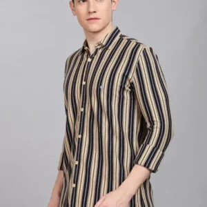 PR3 Shirts 006 – HS YELLOW STRIPES || Full Sleeve Shirt