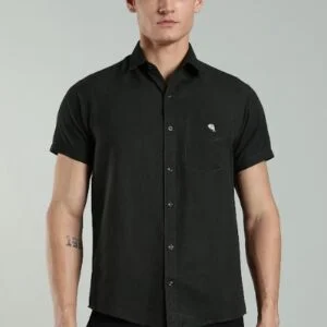 LS 001 || Olive Green  || Half Sleeve Shirt