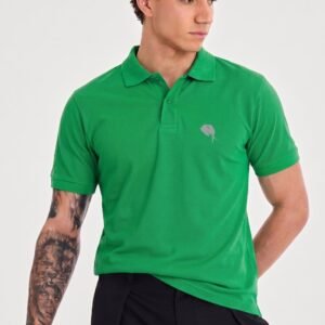PR3 SS 008 B ||GREEN|| 100% Cotton Polo T-Shirt