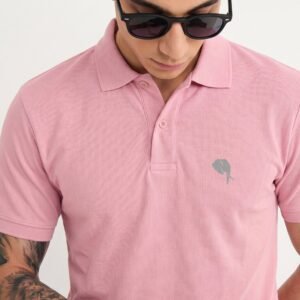 PR3 SS 008 B ||PINK|| 100% Cotton Polo T-Shirt